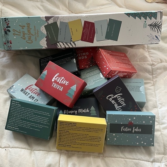 12 Days of Christmas Game Box Set Family Activity for all Ages Year Round - Picture 4 of 10